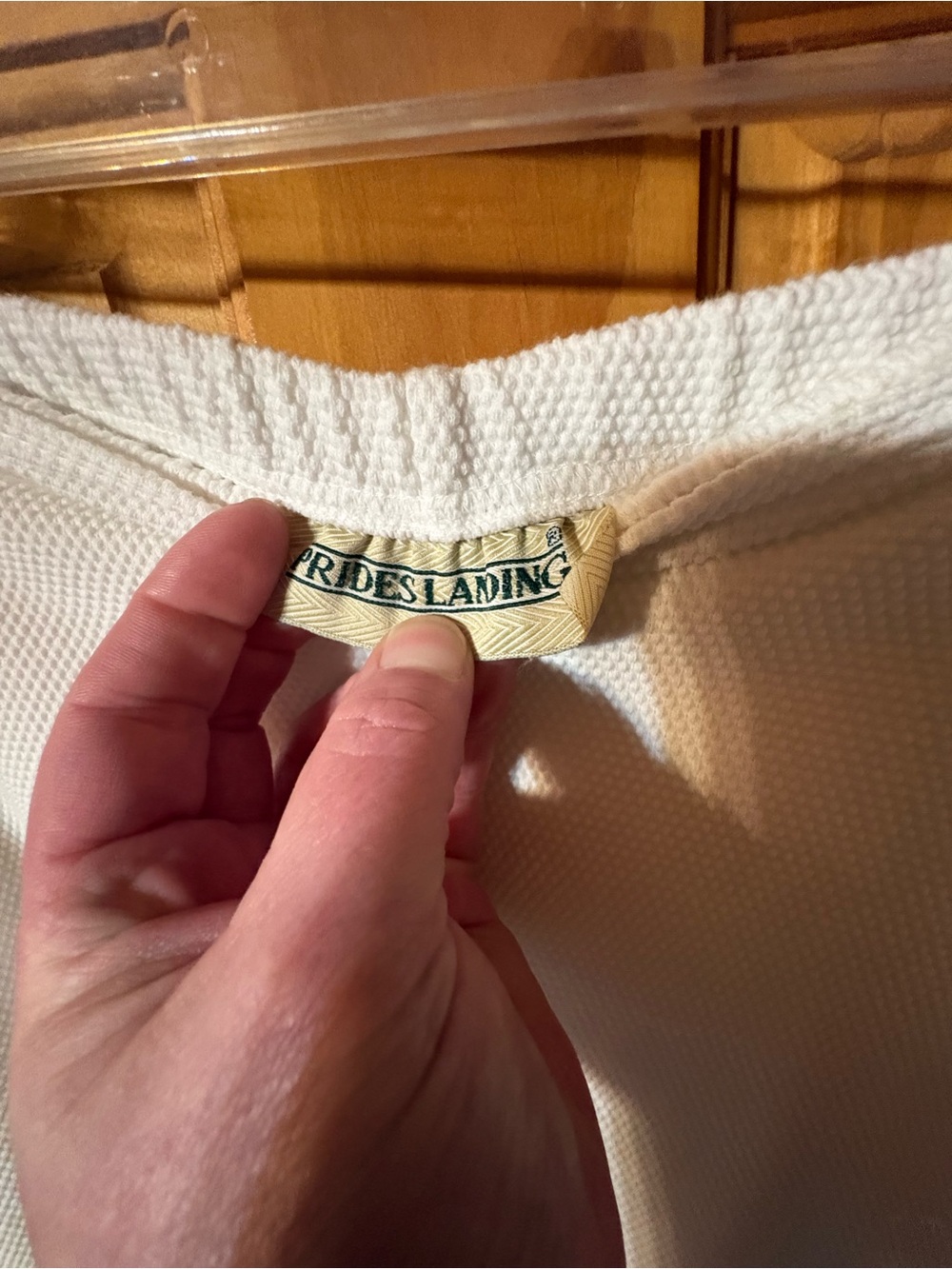 Women's White Knit Tie-Side Skirt - Picture 4 of 7